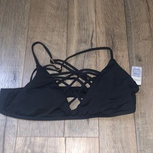L space crisis cross swim suit